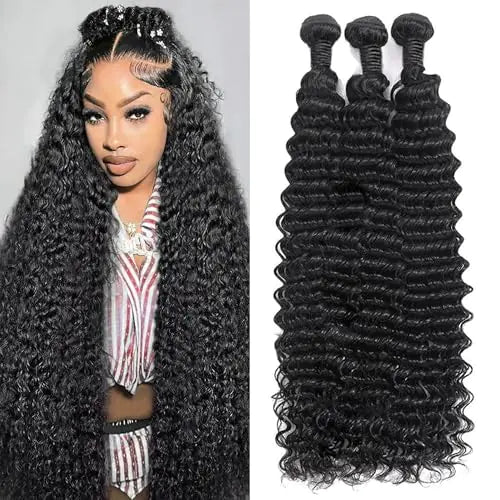 Deep Swirl Virgin Hair Bundles 20-inch Triple Pack