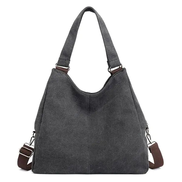 Chic Canvas Crossbody Tote