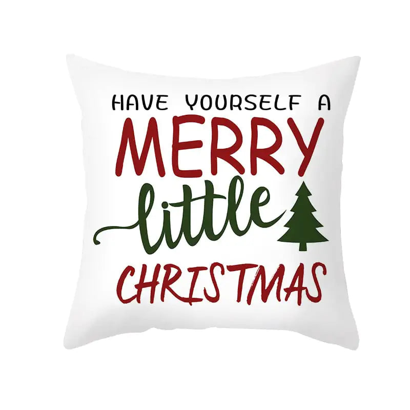 Holiday Cheer Cartoon Pillowcase