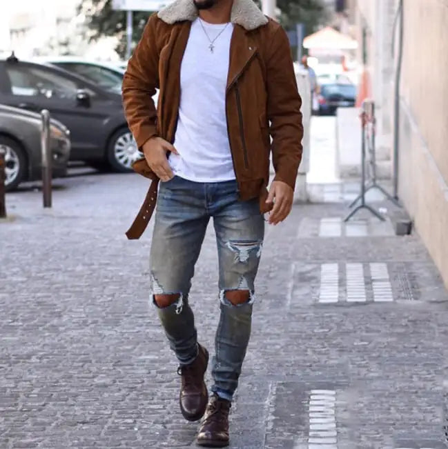 Men's Stylish British Jeans - Modern Fit