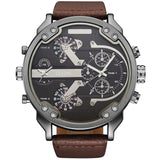 Oulm Dual Zone Luxury Men's Watch