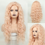Glamorous Long Blonde Gradient Wig