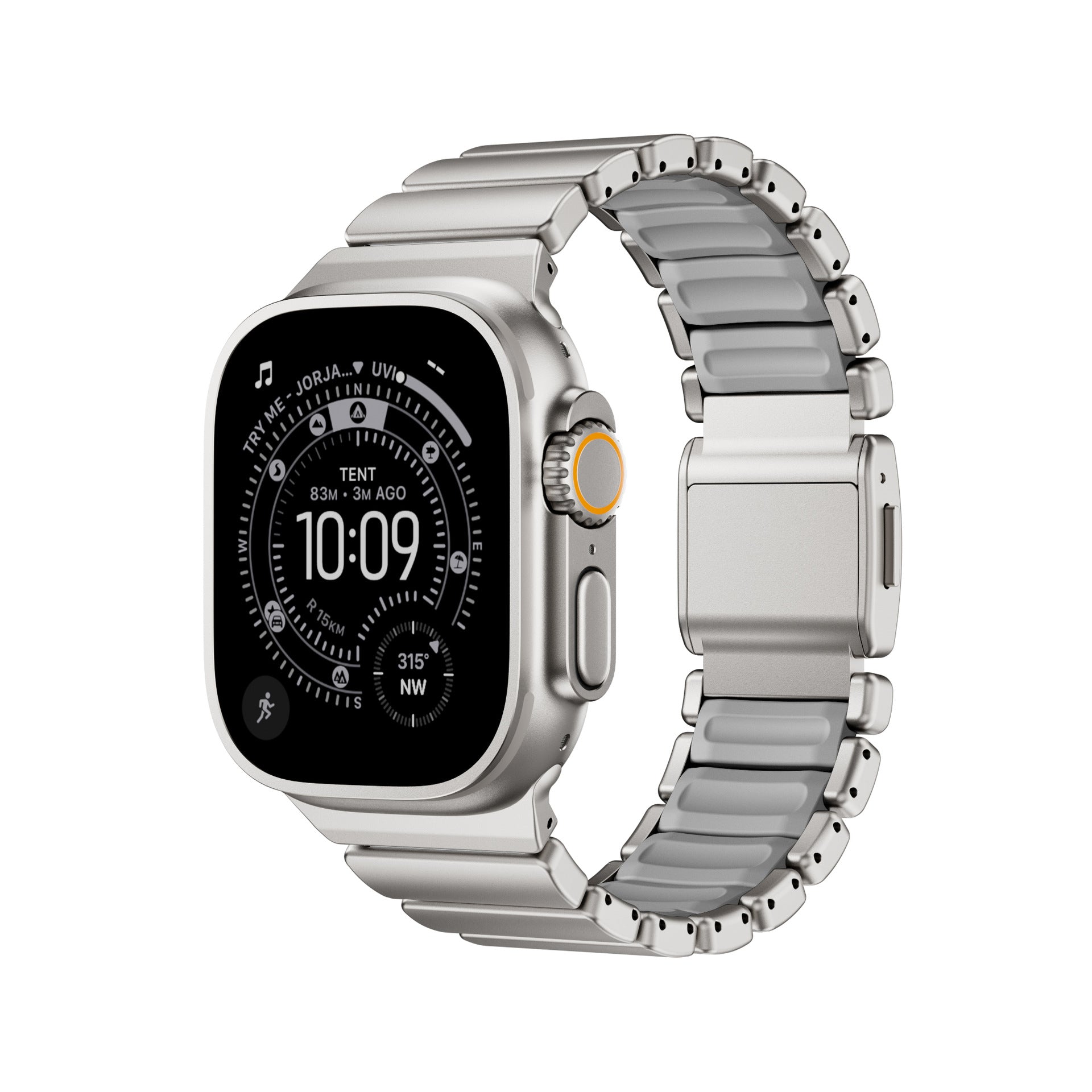 Magnetic Silicone Watch Strap for Apple Watch