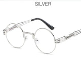 Chic Metal Round Frame Sunglasses