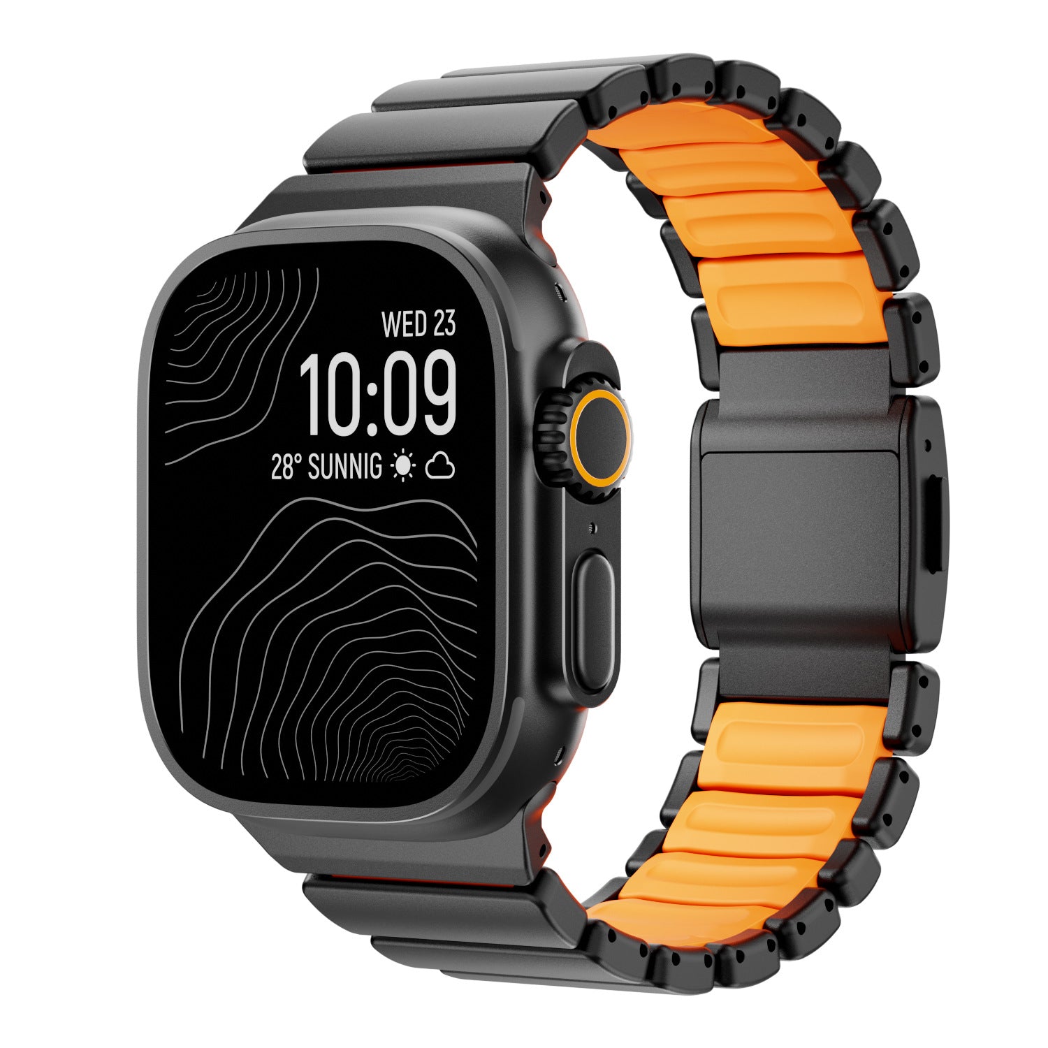 Magnetic Silicone Watch Strap for Apple Watch