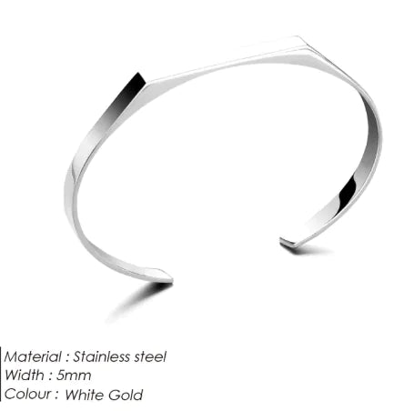 Stainless Elegance Men’s Bracelet