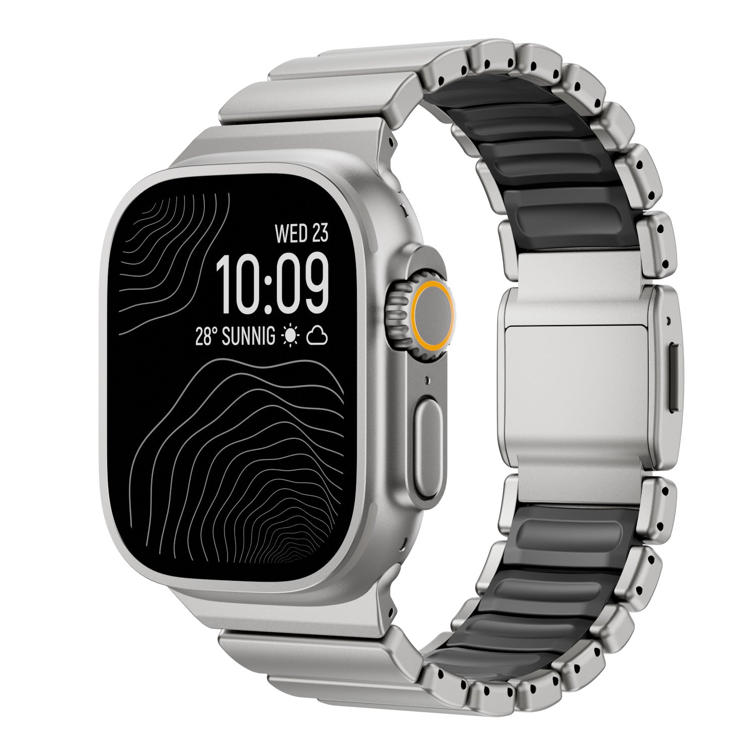 Magnetic Silicone Watch Strap for Apple Watch