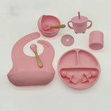 Infant Self-Feeding Silicone Set