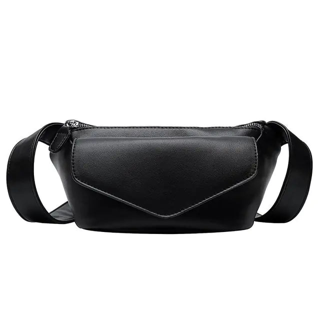 Chic Solid Color Women's Waist Bag