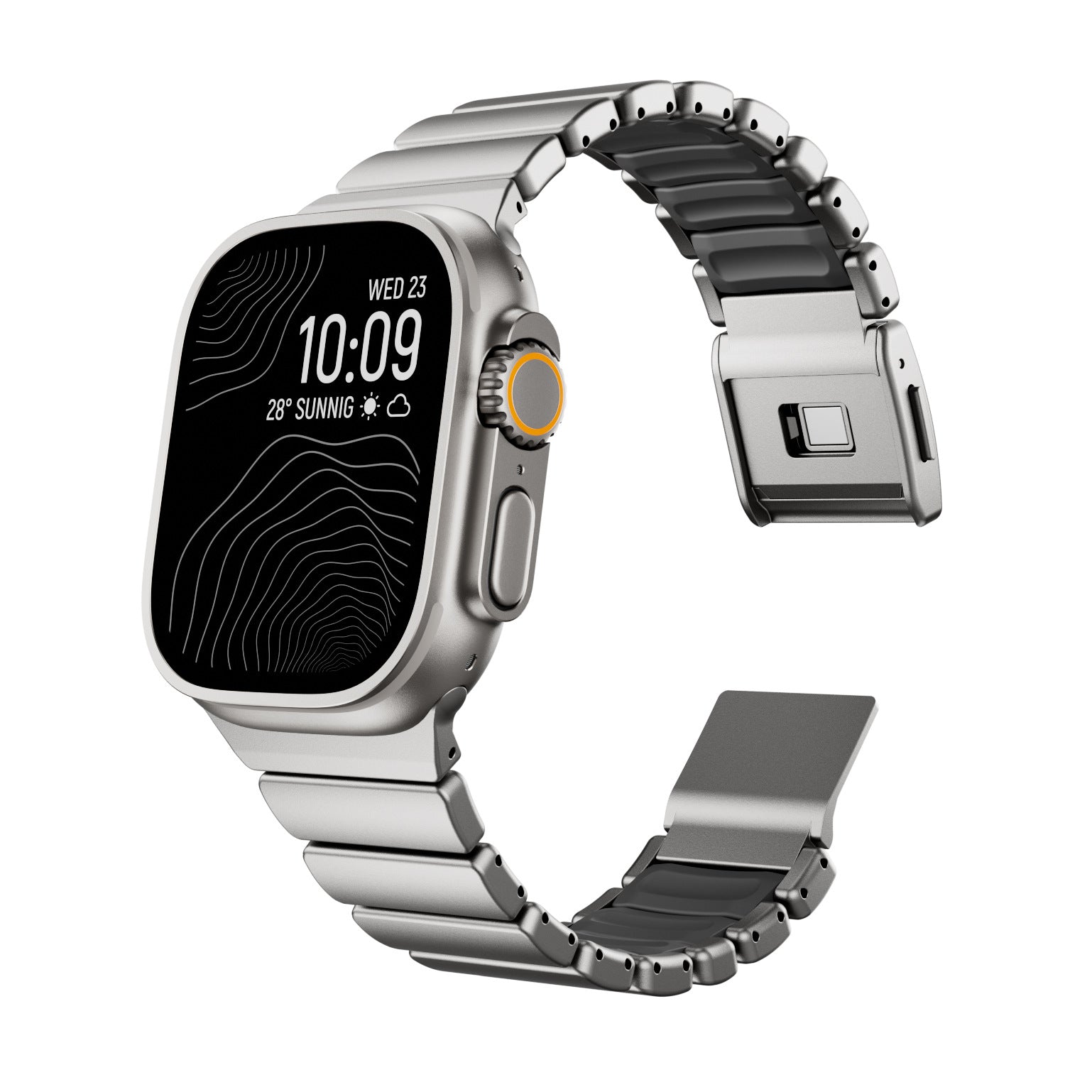 Magnetic Silicone Watch Strap for Apple Watch
