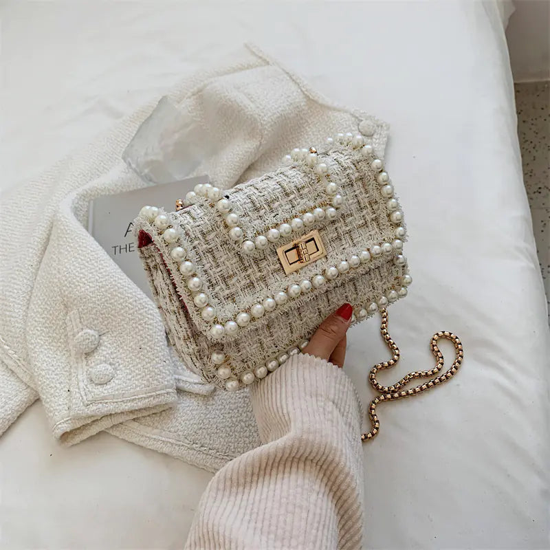 Trendy Western Chain Shoulder Bag