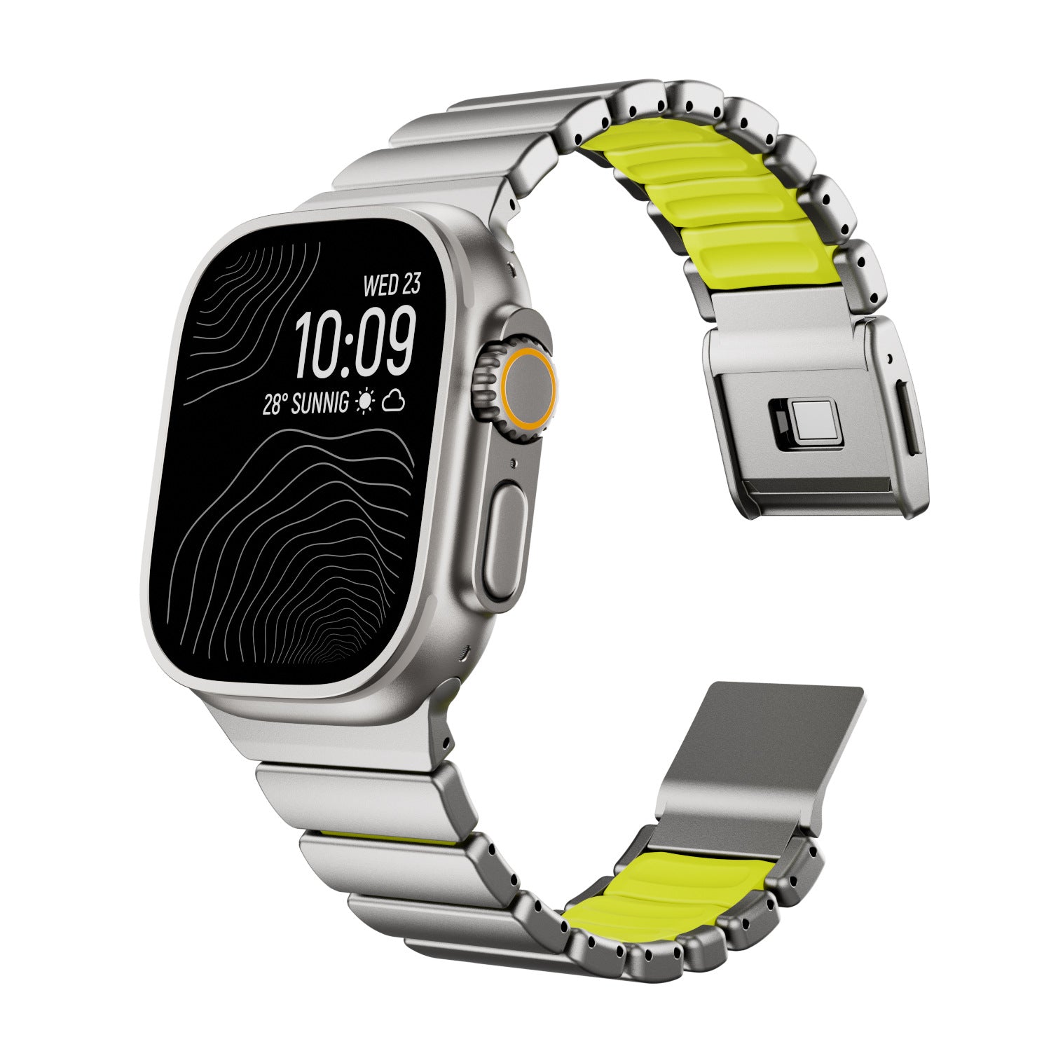 Magnetic Silicone Watch Strap for Apple Watch