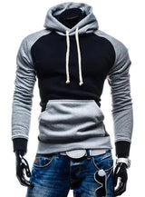 Trendy Color Block Teen Hoodie
