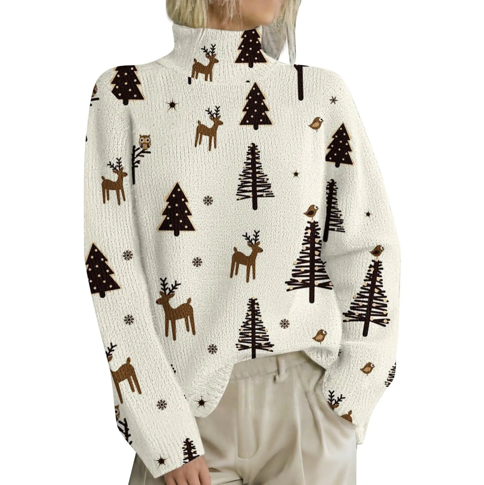 Festive Winter Sweaters for Women