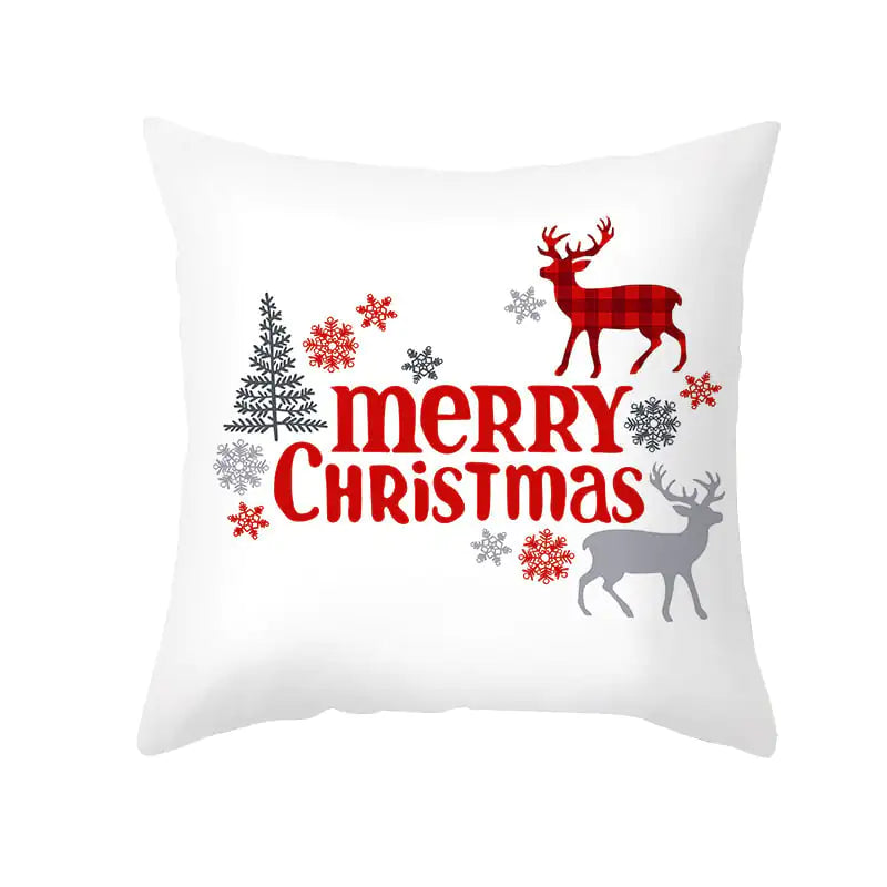 Holiday Cheer Cartoon Pillowcase