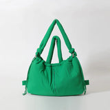 Trendy Cotton Shoulder Bag