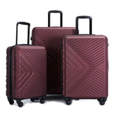 Travelhouse Trio Spinner Luggage Set - Red