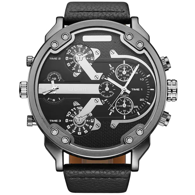 Oulm Dual Zone Luxury Men's Watch