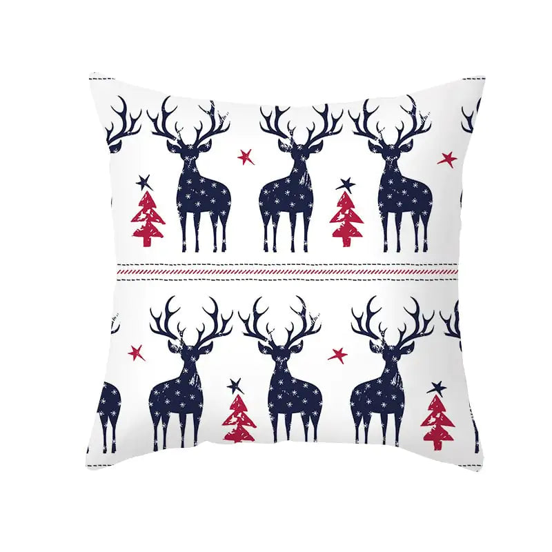 Holiday Cheer Cartoon Pillowcase