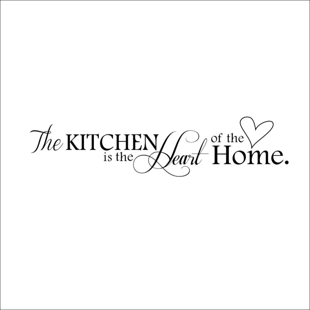 Charming Kitchen Wall Art Decal