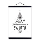 Sleek Dream Quotes Wall Art