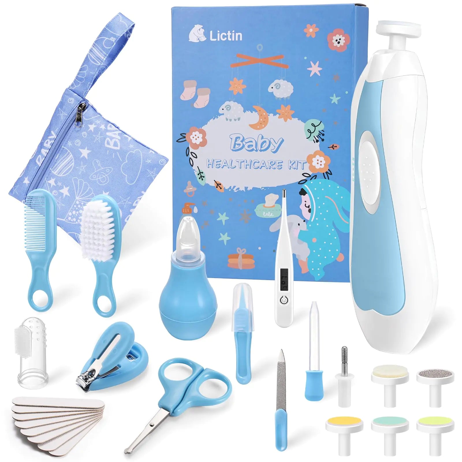 Lictin 31-Piece Baby Care and Grooming Kit