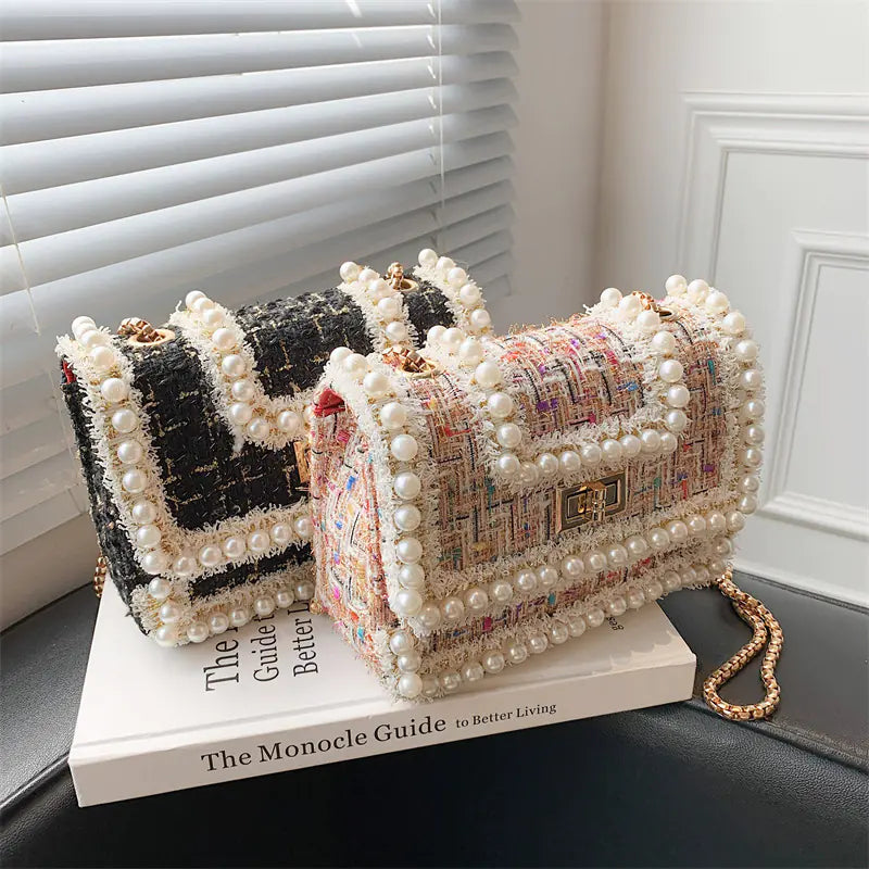 Trendy Western Chain Shoulder Bag