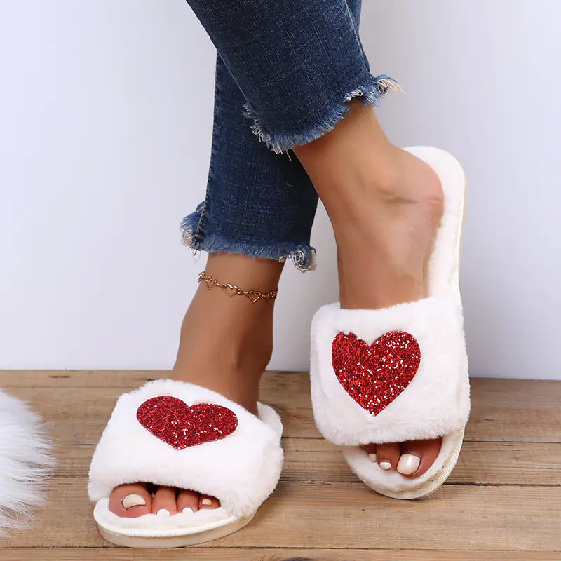 Cozy Love Women's Plush Slippers
