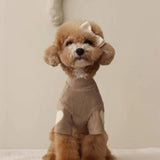 Chic Embroidered Pet Sweater
