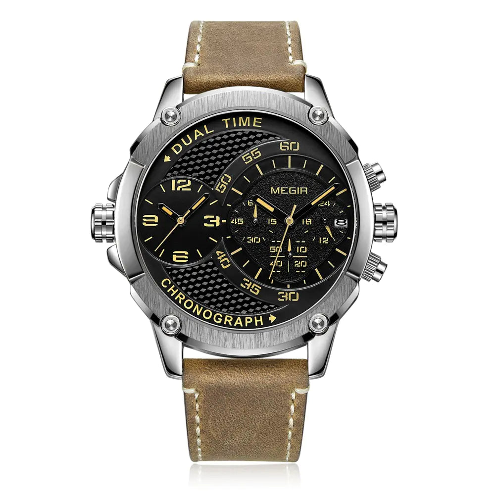 Men's Dual Time Business Watch