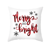 Holiday Cheer Cartoon Pillowcase