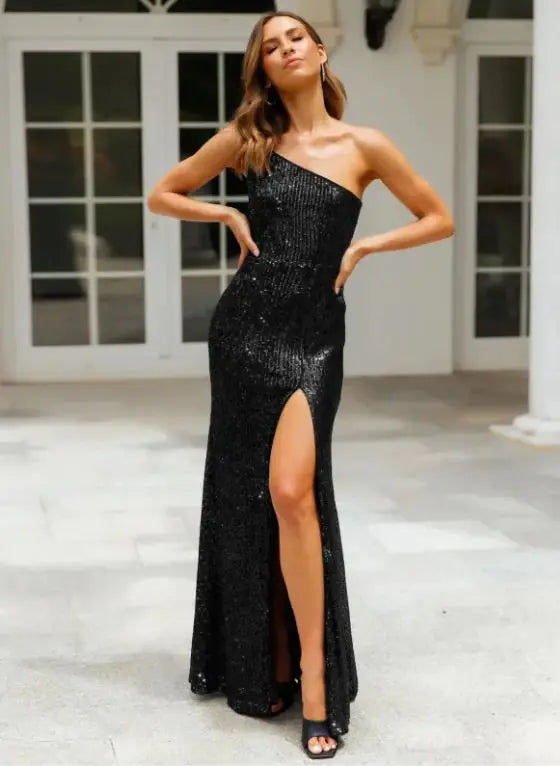 Chic Sequin Glamour Women's Dress