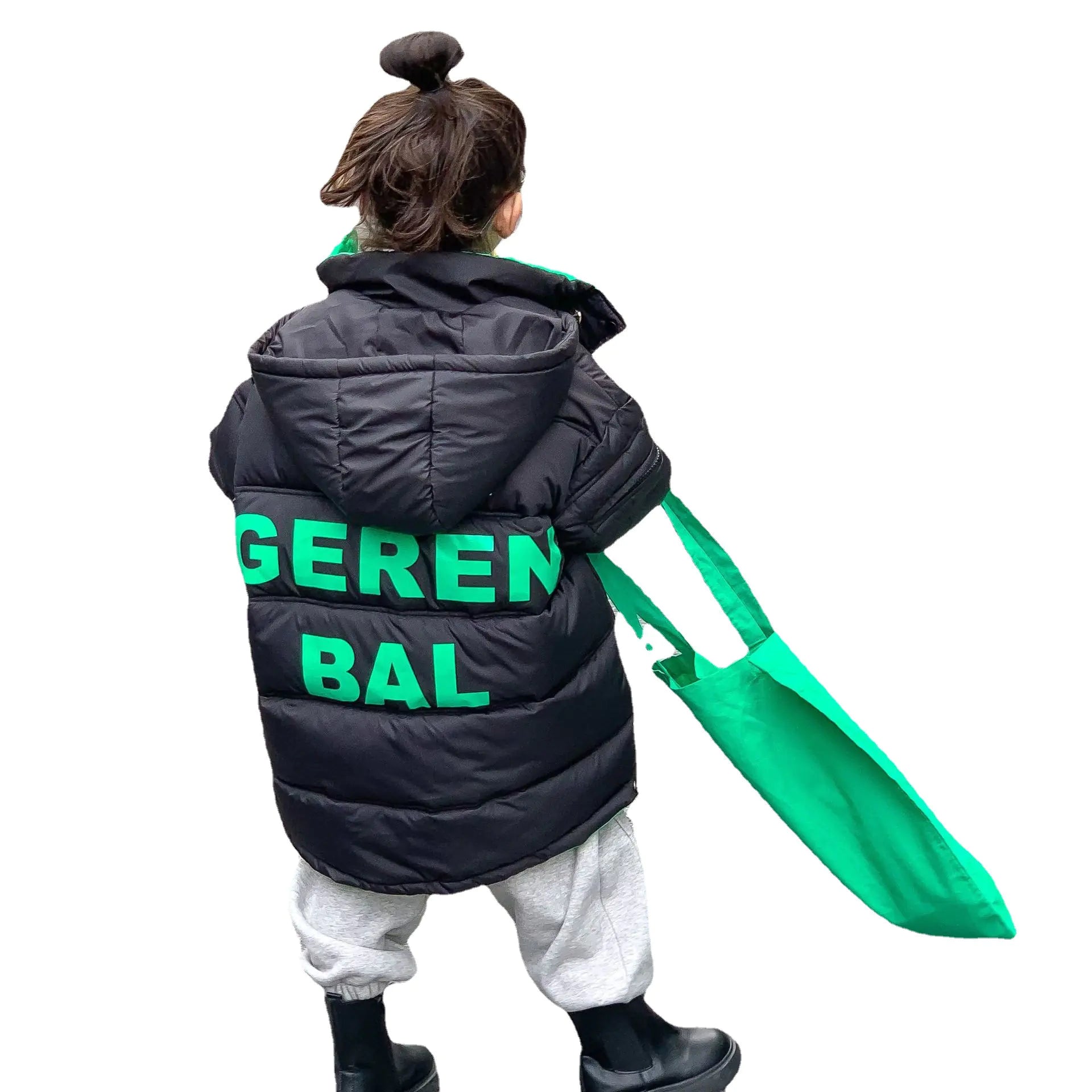 Kids' Trendy Letter Print Cotton Outfits