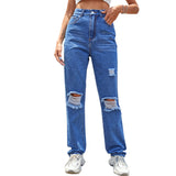 Modern Chic Denim Trousers