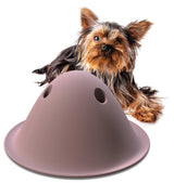 Petex Bowly | Premium Strength Dog Play Toy | Fits All Activity Levels (Pink Small)