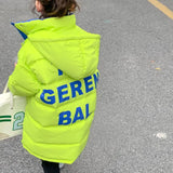 Kids' Trendy Letter Print Cotton Outfits