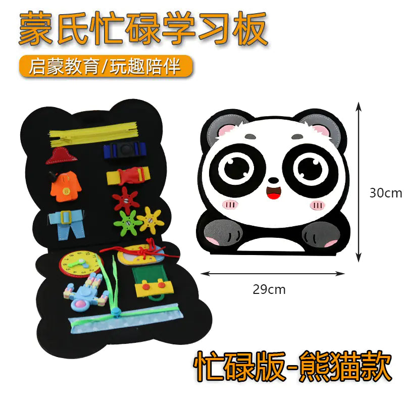 Montessori Dress Up Felt Board for Toddlers