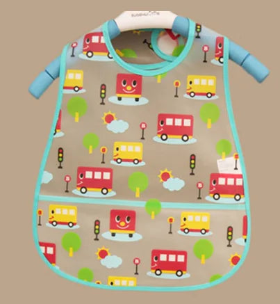 Snack-Time Smock & Bib Bundle