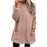 Women's Fleece Sweatshirt Sale 2024 Pink