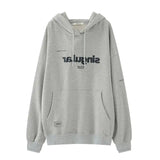 Casual Grey Hoodie for Women