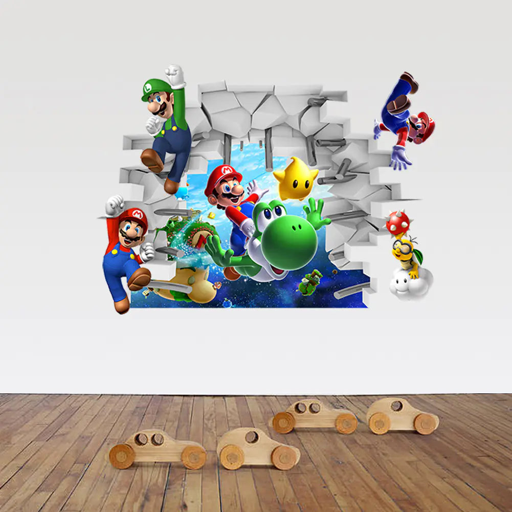 Mario Adventure Wall Murals