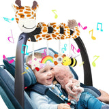 Giraffe Spiral Activity Toy for Car Seat and Stroller