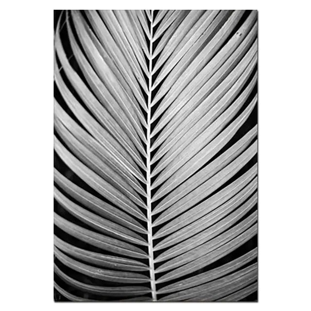 Chic Monochrome Botanical Wall Art