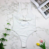 Chic Hollow Backless Swimsuit