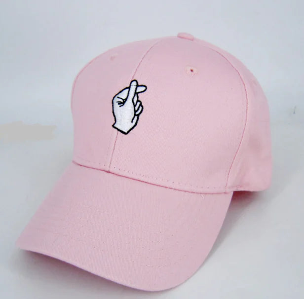 Trendy Heart Duo Baseball Caps