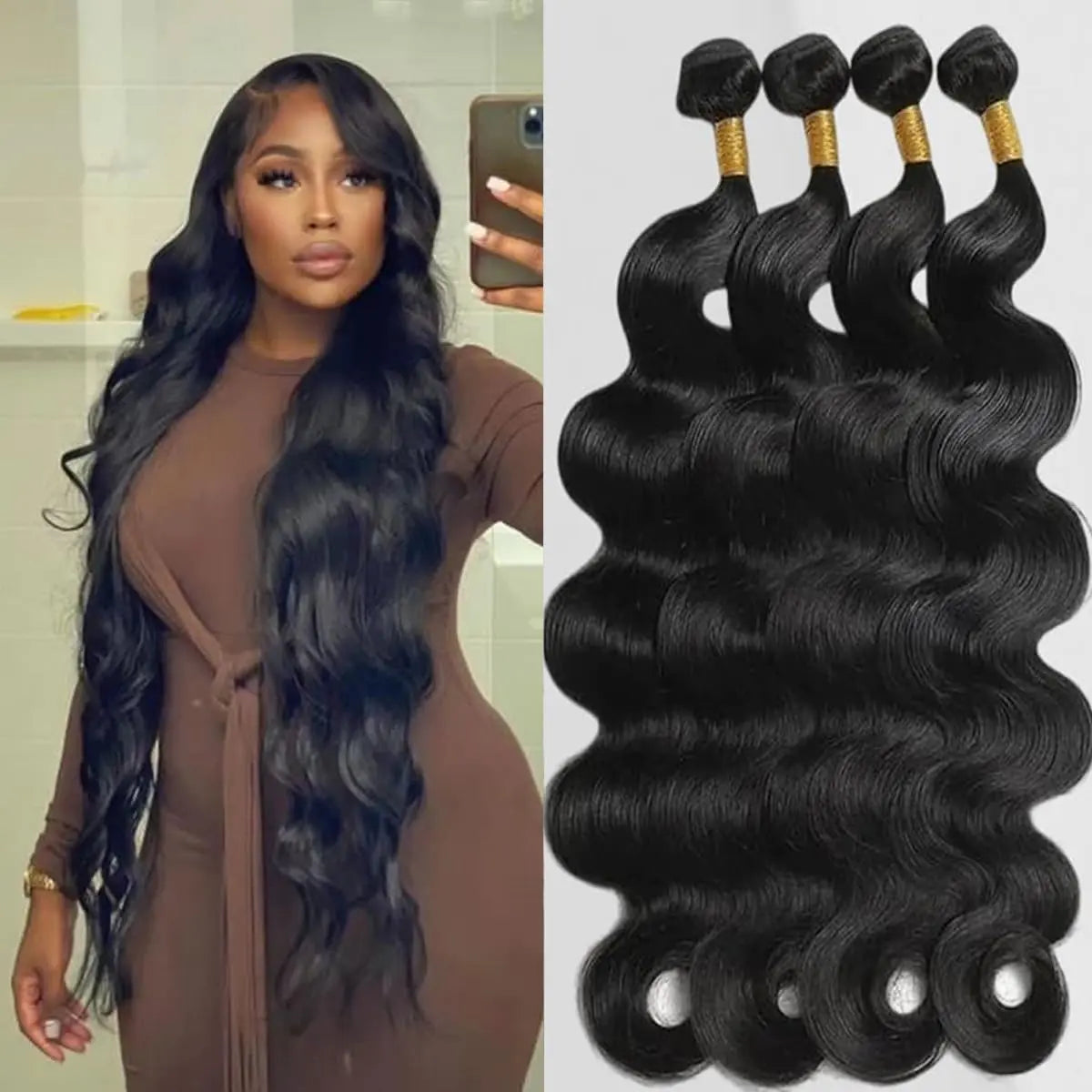 WaveLux Human Hair Bundles
