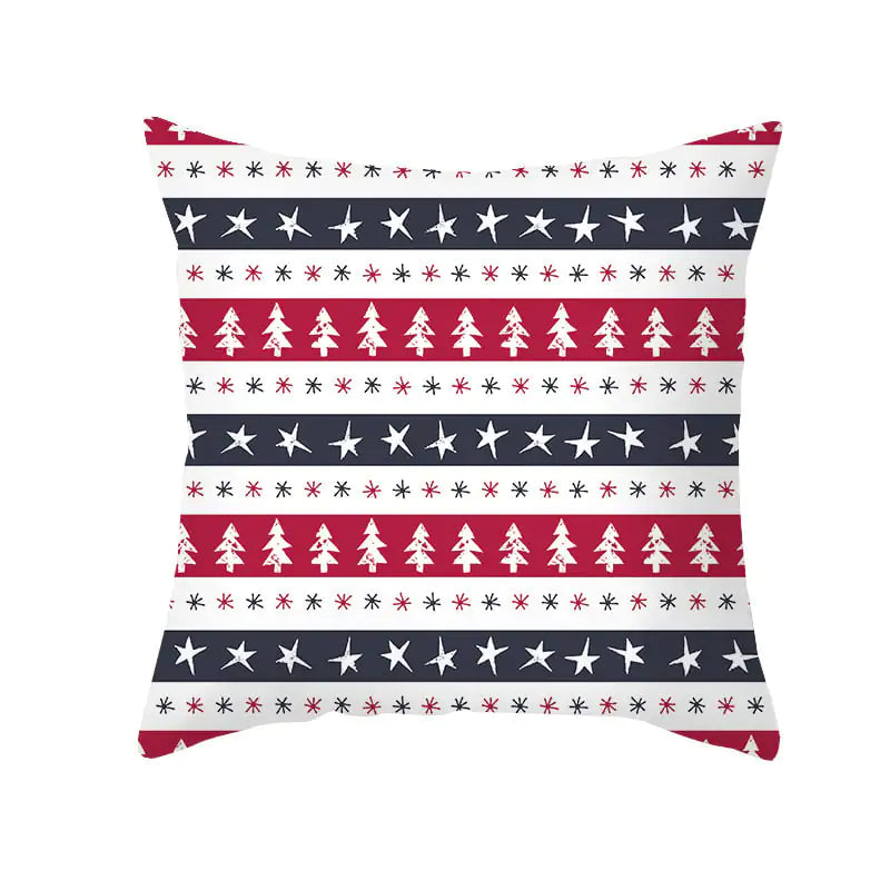 Holiday Cheer Cartoon Pillowcase