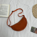 Chic Nylon Color-Block Shoulder Bag