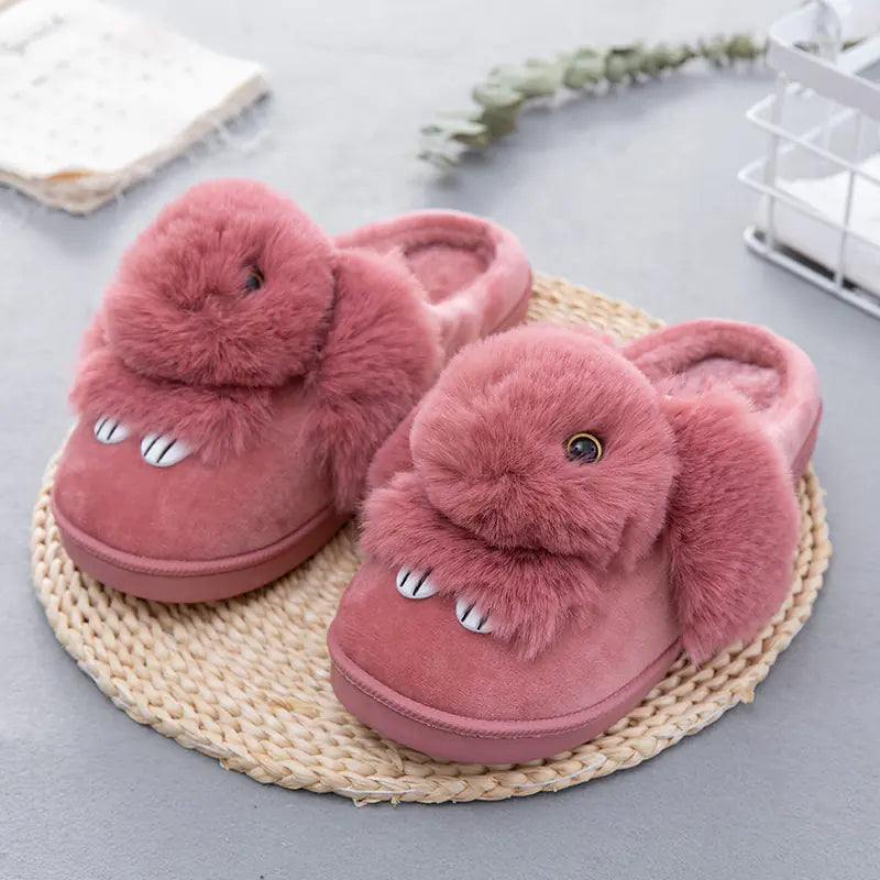 Cozy Rabbit Cotton Home Slippers