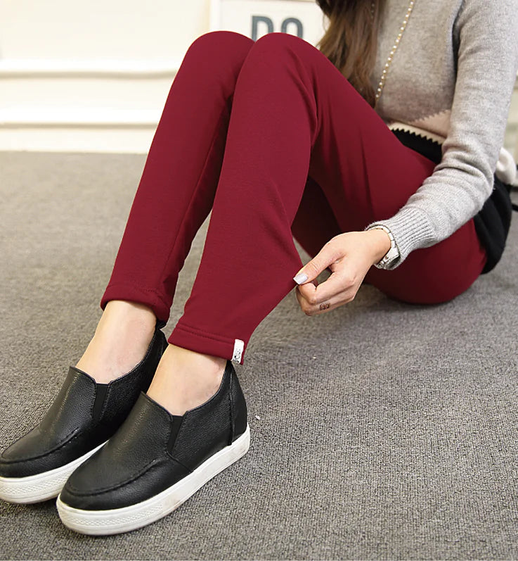 Cozy Maternity Winter Leggings